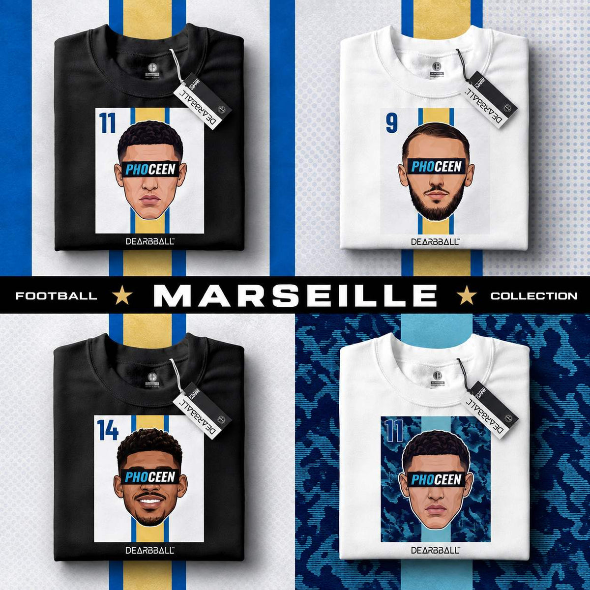 DearBBall Football Club Collection Olympique de Marseille