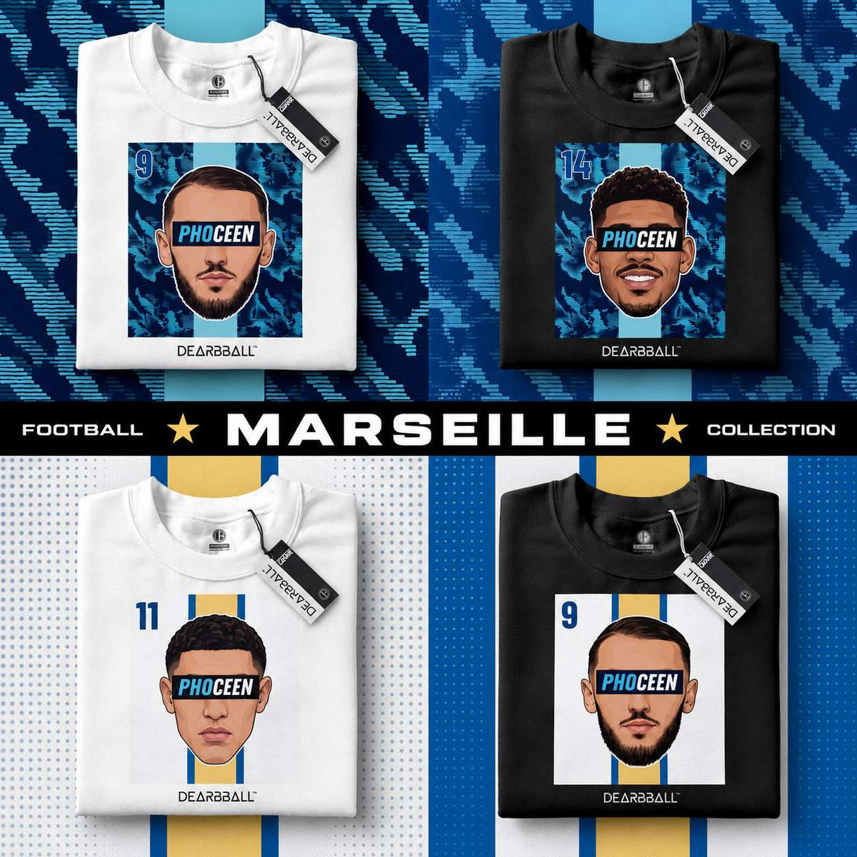 DearBBall Football Club Collection Olympique de Marseille