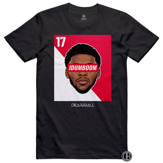 T-shirt DearBBall Football IDUMBOOM 17 AS Monaco Idumbo Home - noir