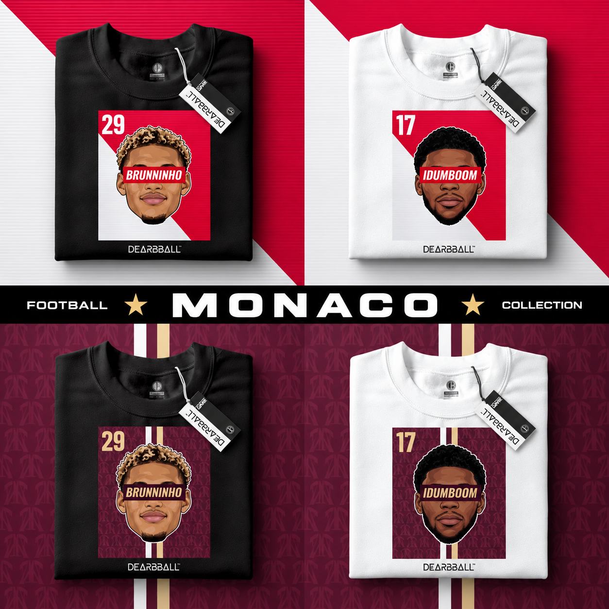 DearBBall Football Club Collection AS Monaco