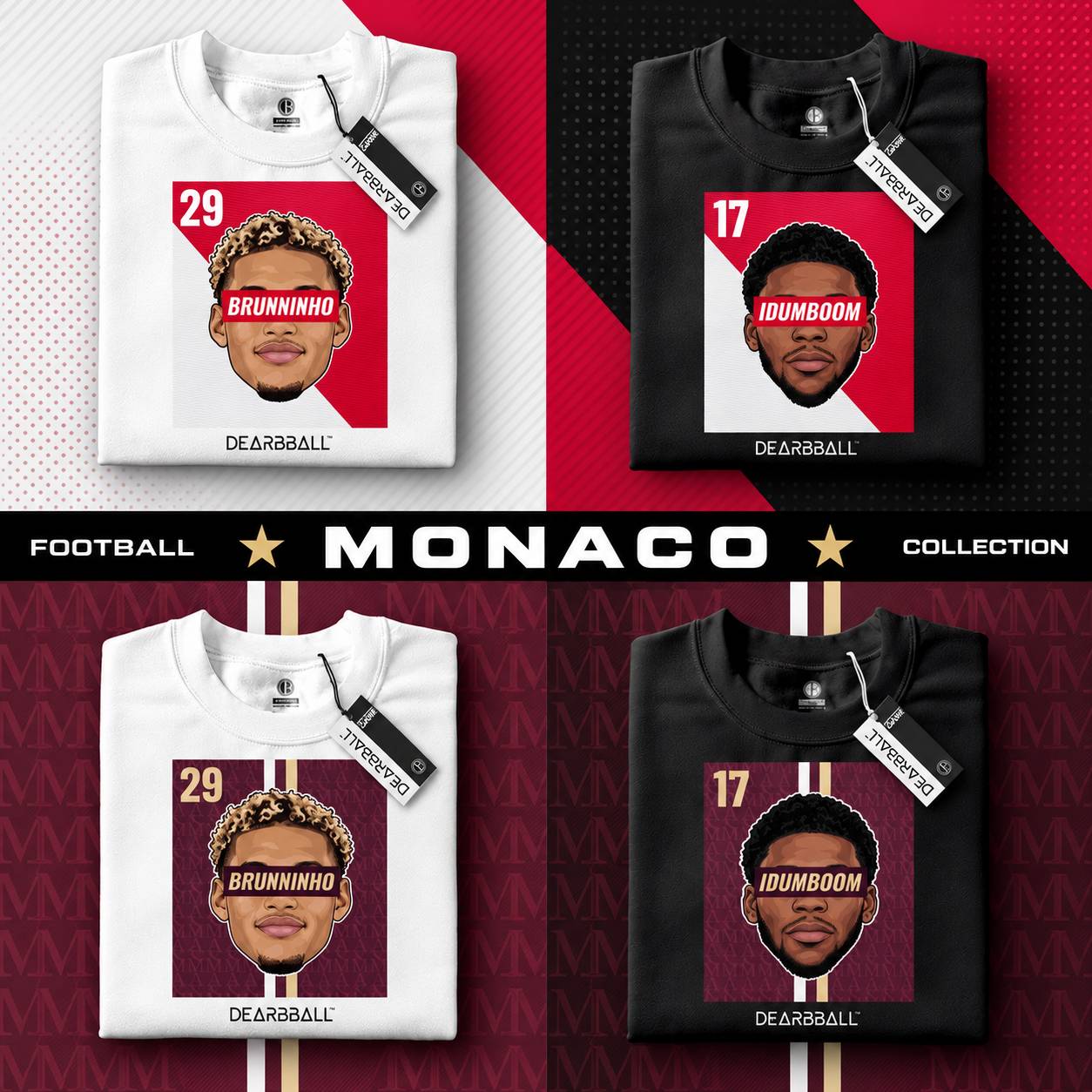 DearBBall Football Club Collection AS Monaco