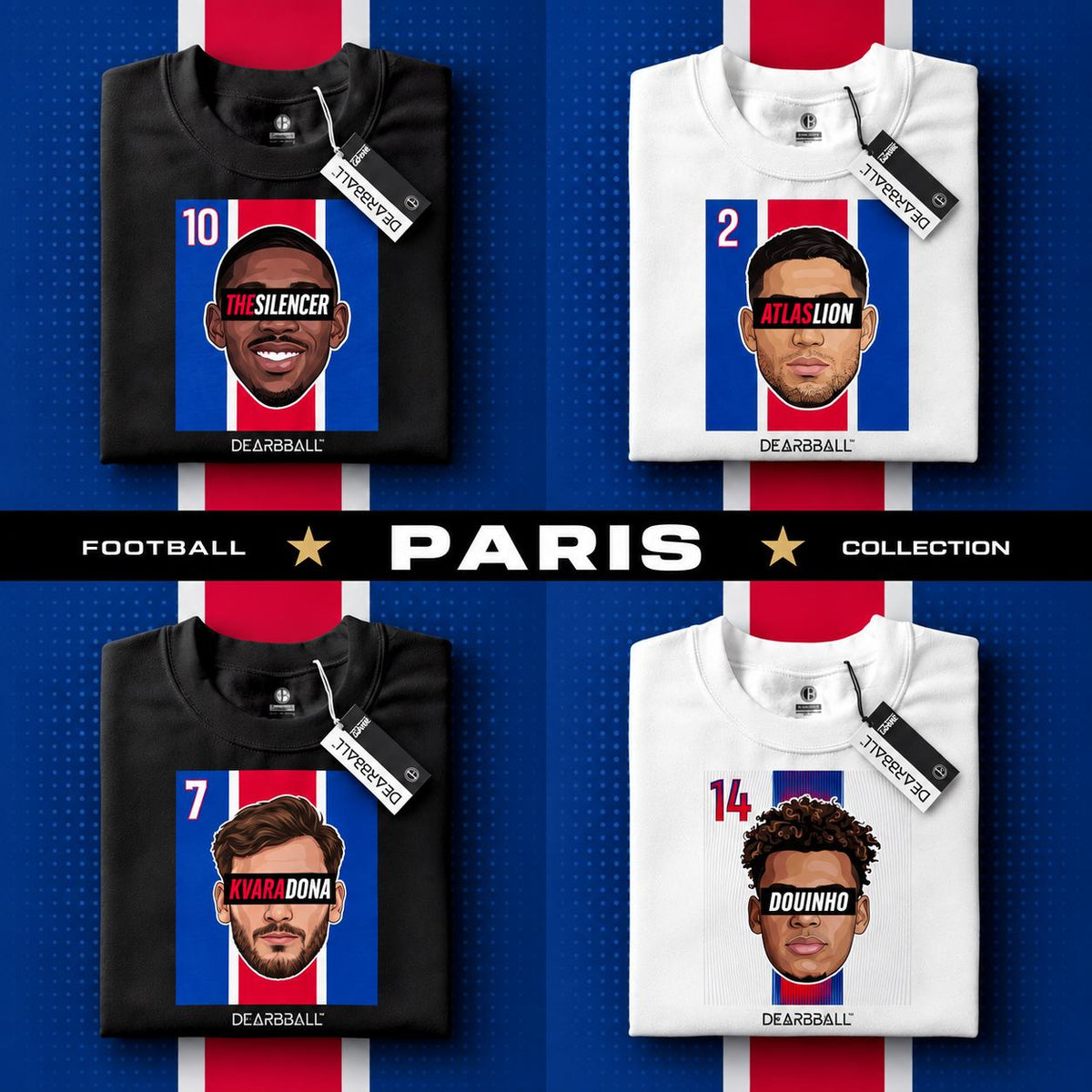 DearBBall Football – PSG – Marketing 01