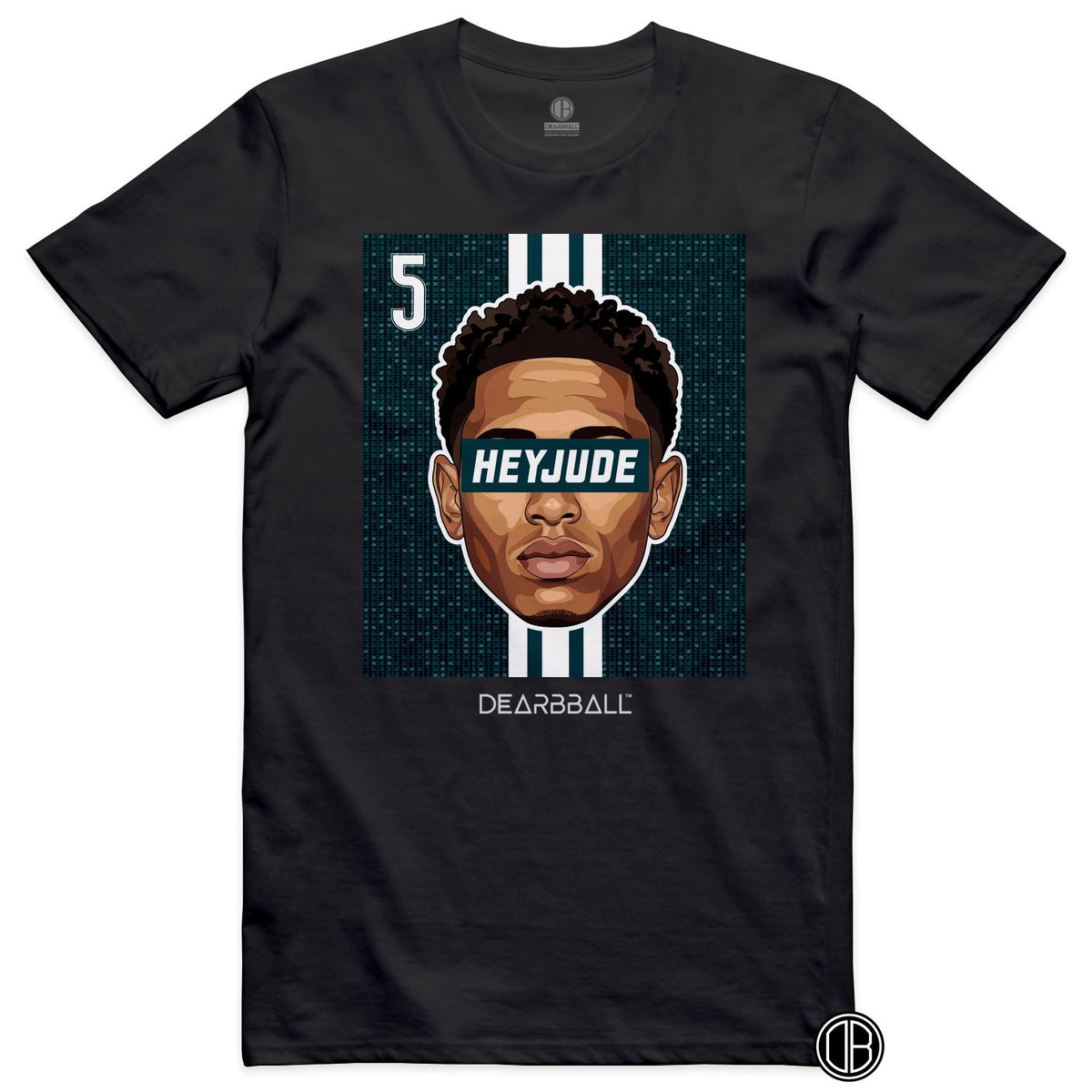 DearBBall Football – Real Madrid – BELLINGHAM REAL Away – T-shirt noir