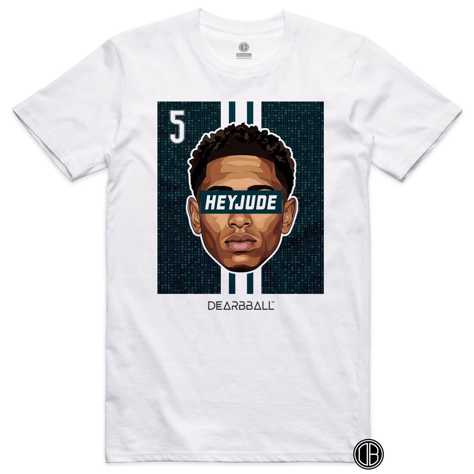 DearBBall Football – Real Madrid – BELLINGHAM REAL Away – T-shirt blanc