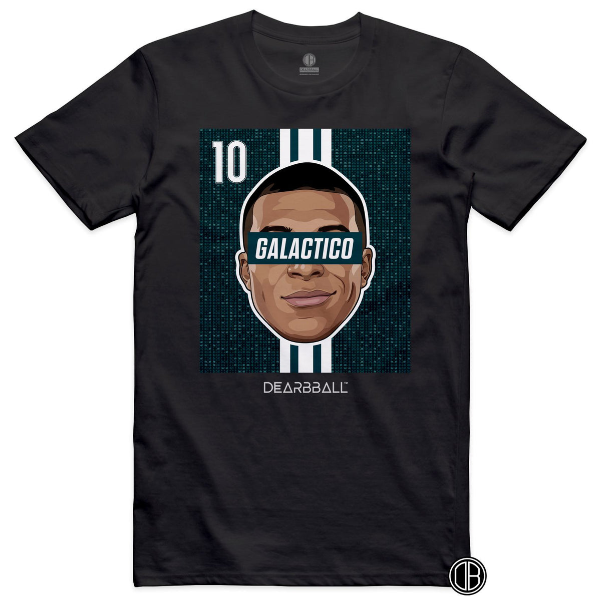 DearBBall Football – Real Madrid – MBAPPE REAL Away – T-shirt noir