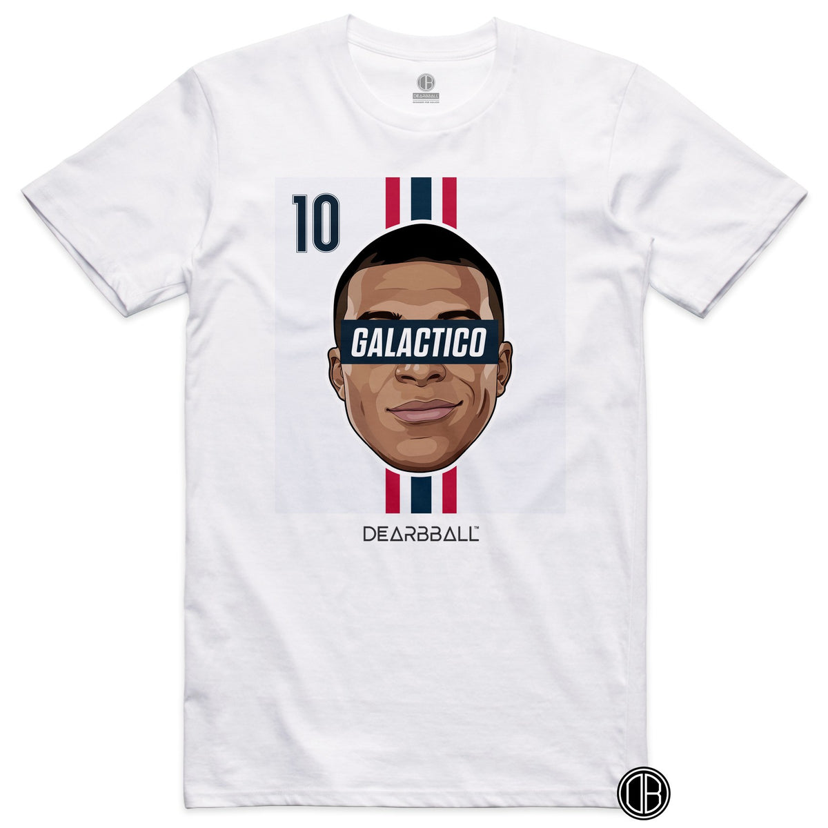 DearBBall Football – Real Madrid – MBAPPE REAL Home – T-shirt blanc