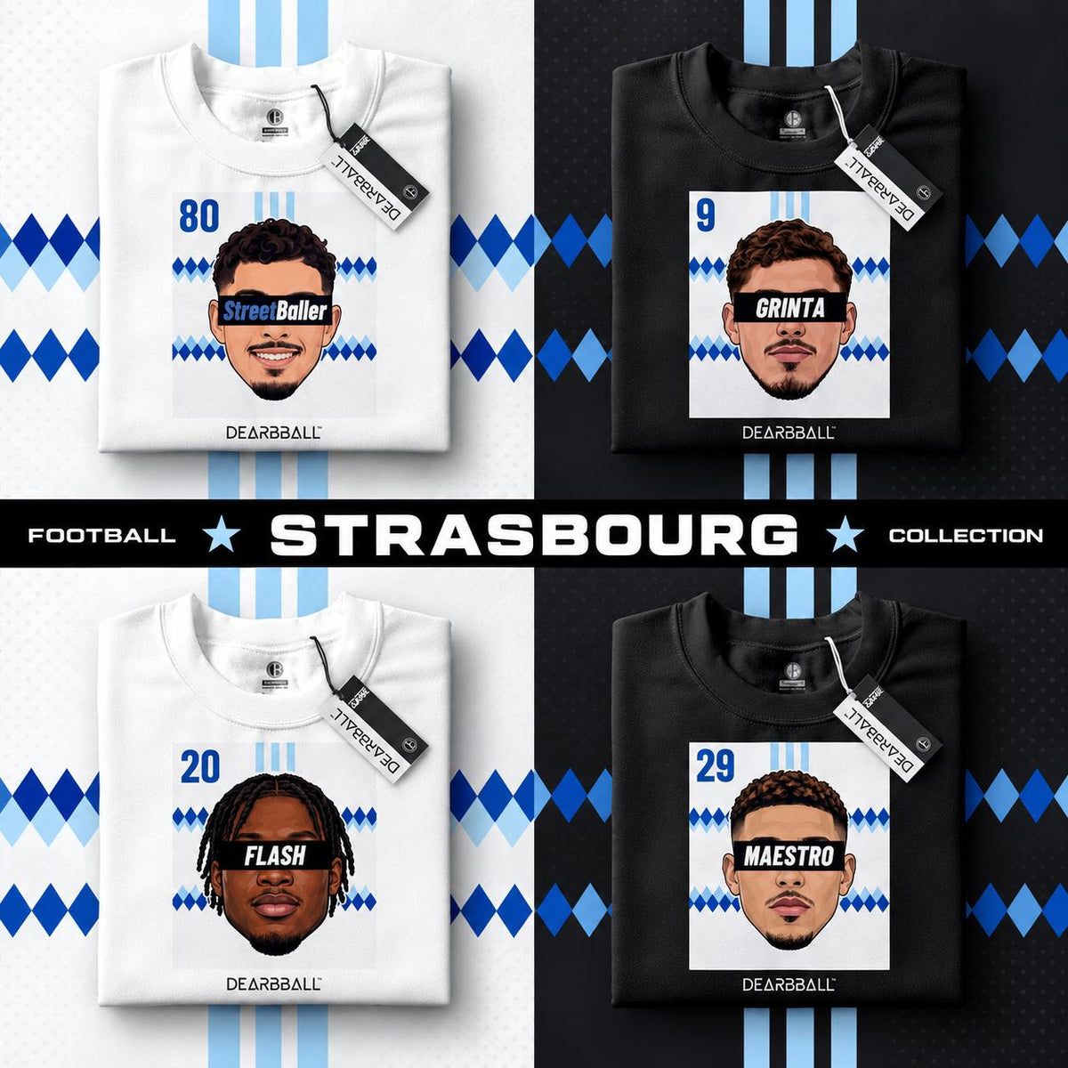 DearBBall Football Club Collection RC Strasbourg