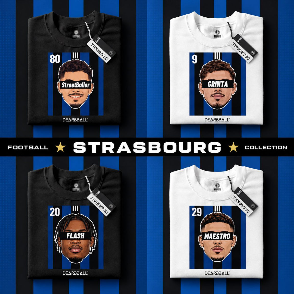 DearBBall Football Club Collection RC Strasbourg