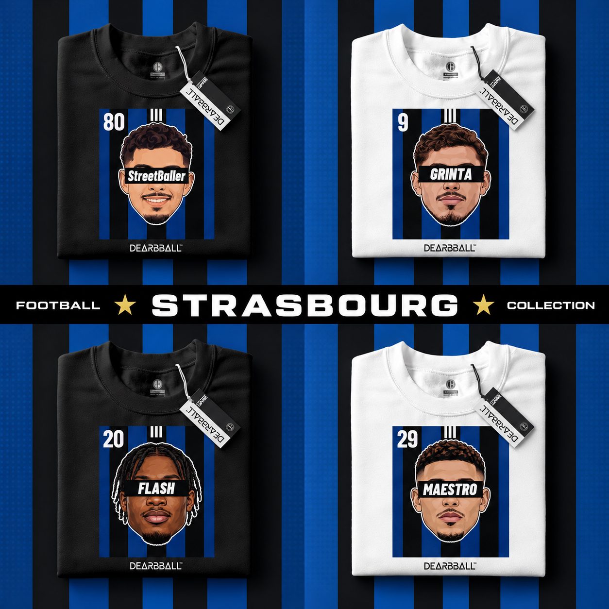 DearBBall Football Club Collection RC Strasbourg