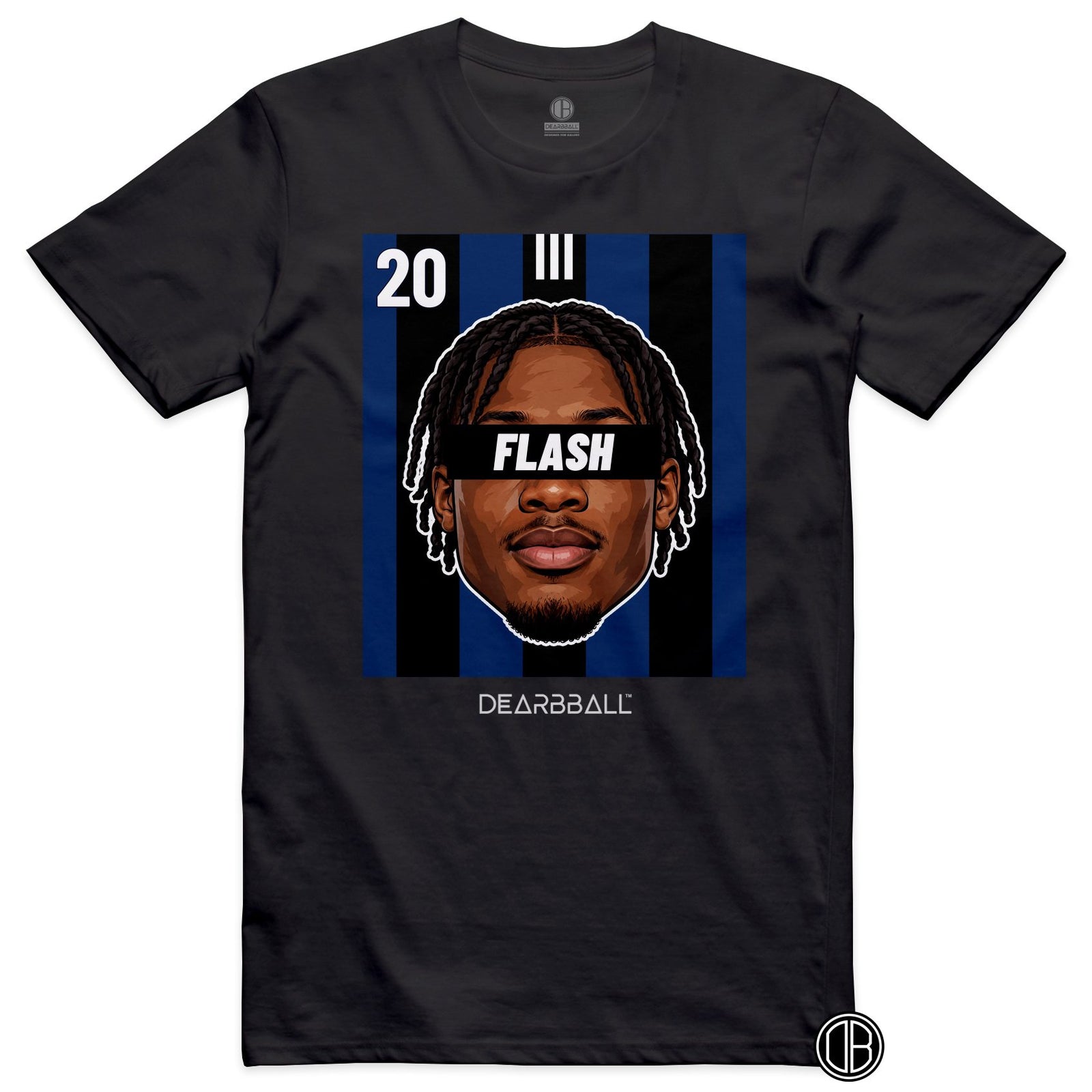 T-shirt DearBBall Football FLASH 20 Strasbourg Godo Third - noir