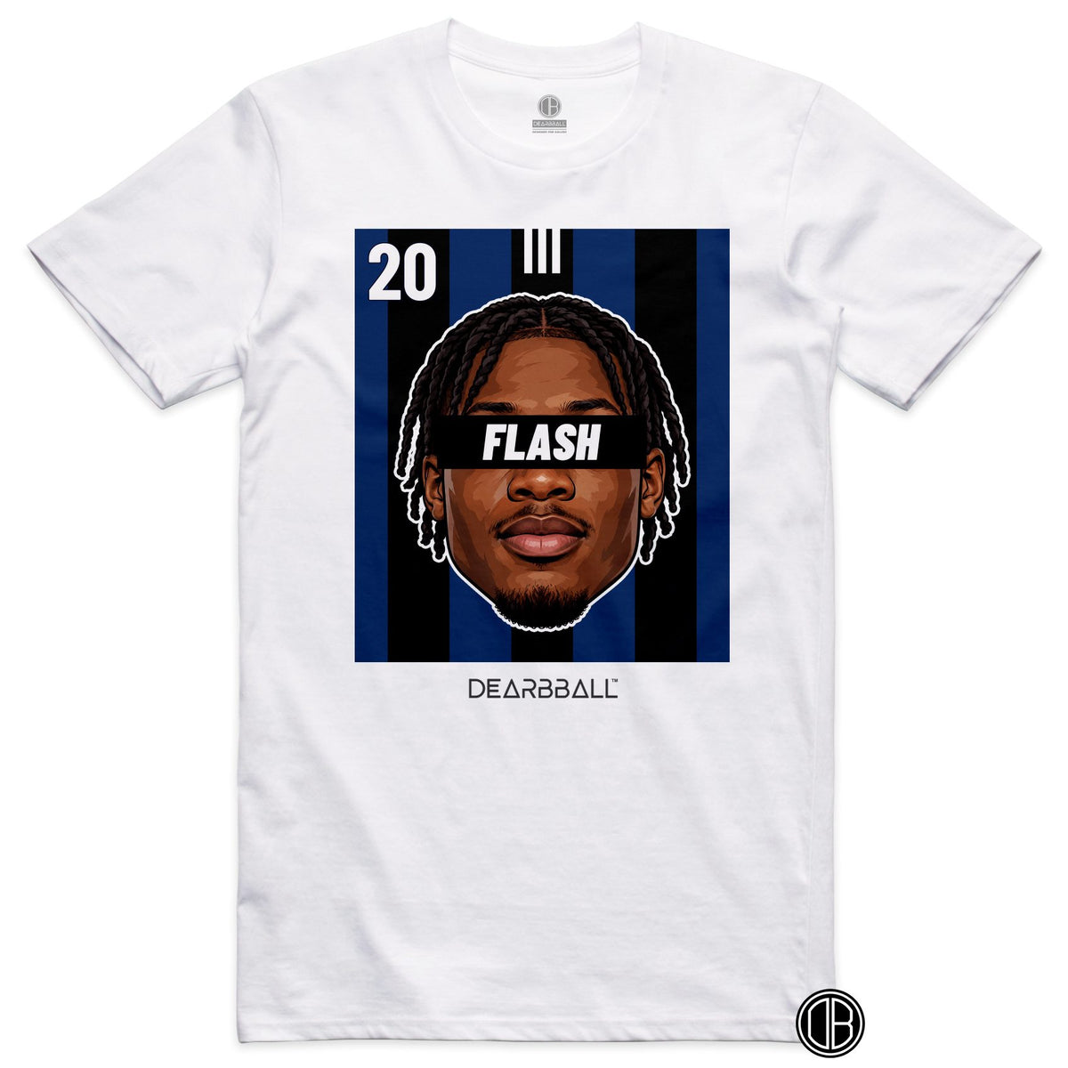 T-shirt DearBBall Football FLASH 20 Strasbourg Godo Third - blanc