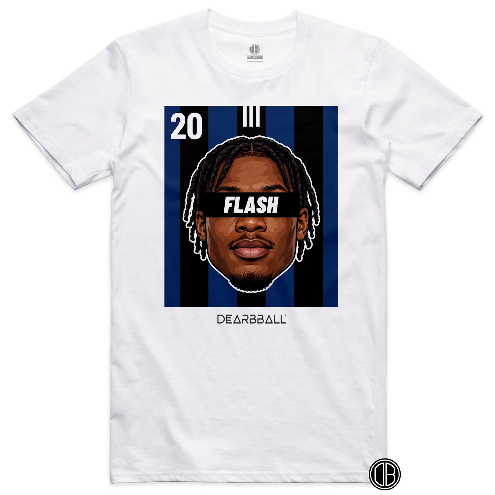 T-shirt DearBBall Football FLASH 20 Strasbourg Godo Third - blanc