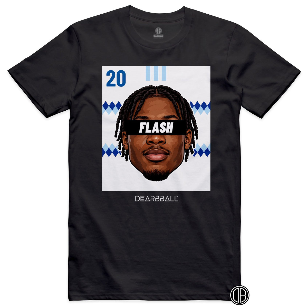 T-shirt DearBBall Football FLASH 20 Strasbourg Godo Away - noir
