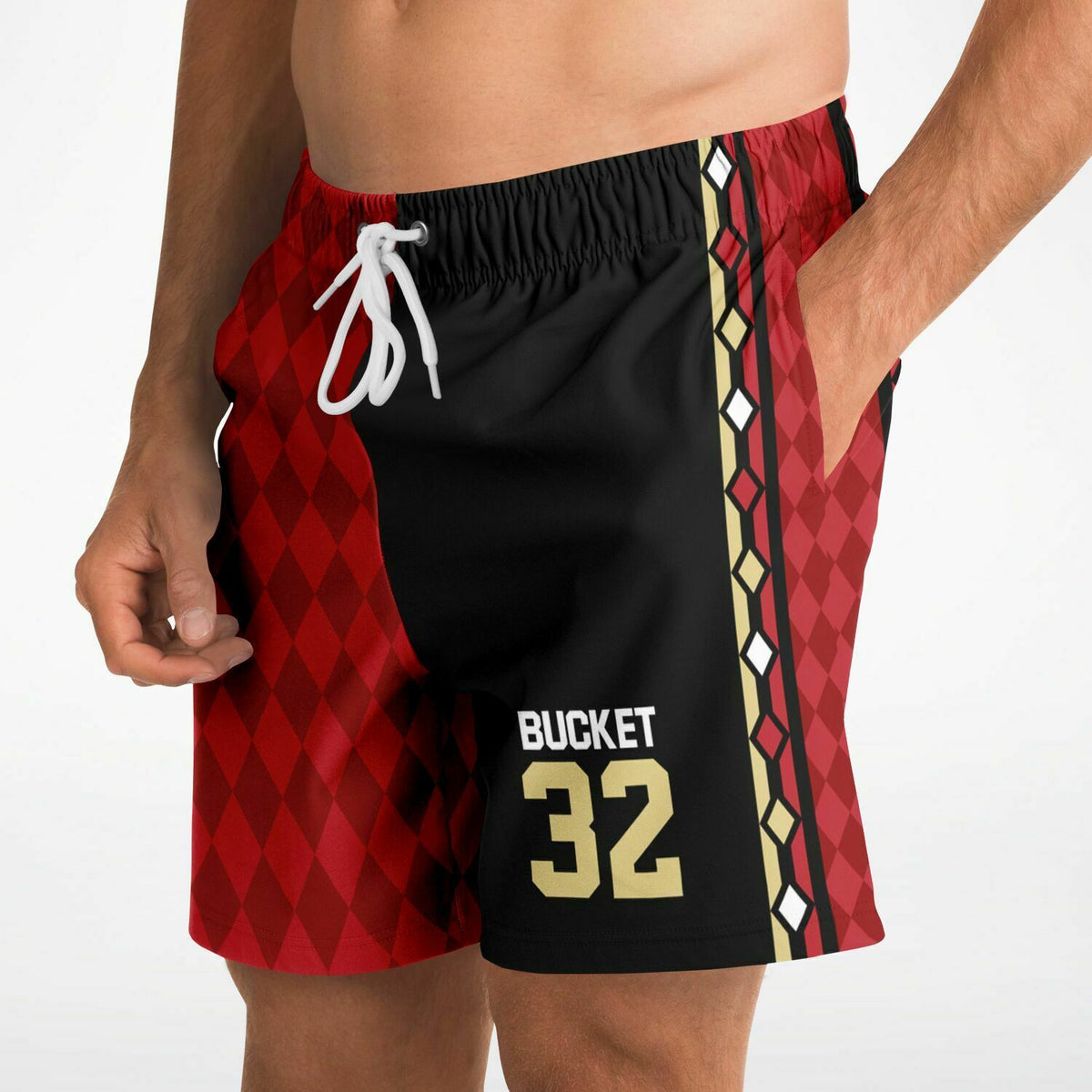 DearBBall Fashion Short - BUCKET 32 Principauté Bicolor Édition 👑