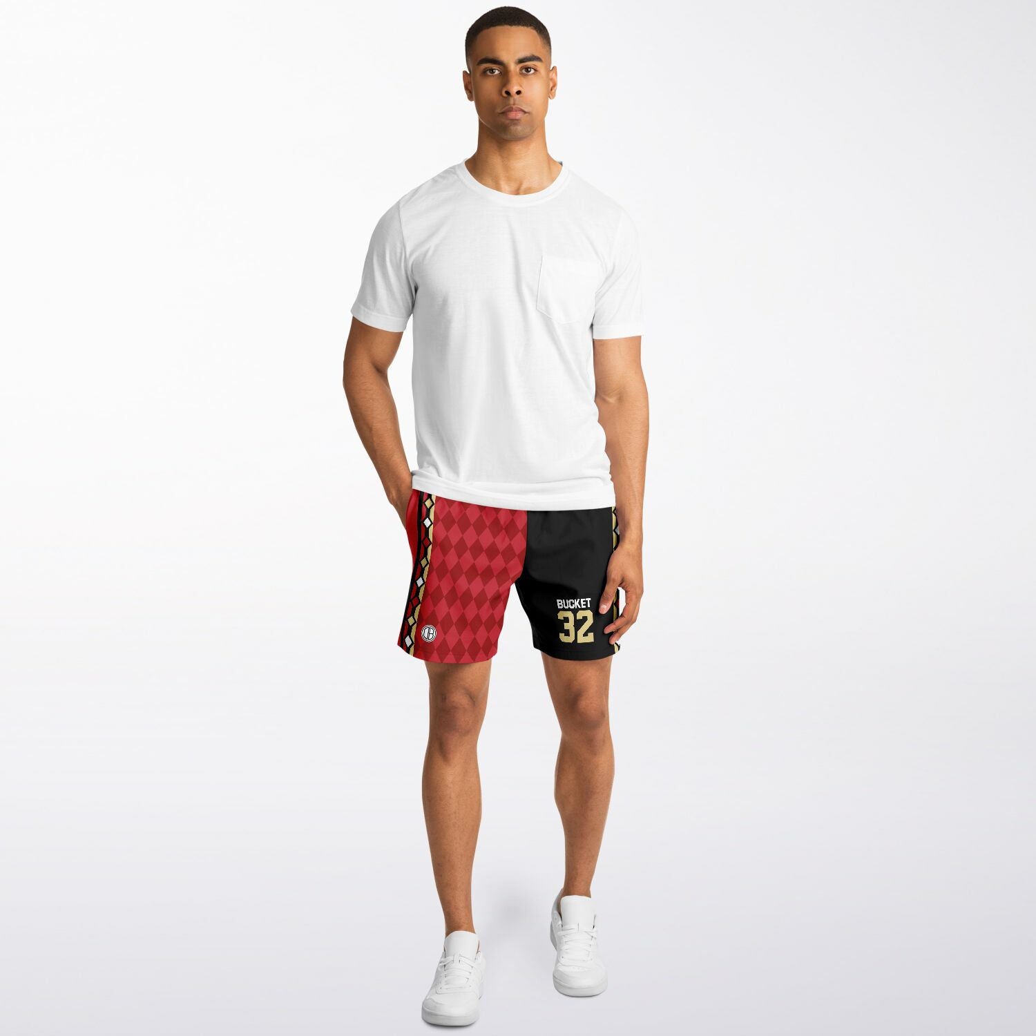 DearBBall Fashion Short - BUCKET 32 Principauté Bicolor Édition 👑