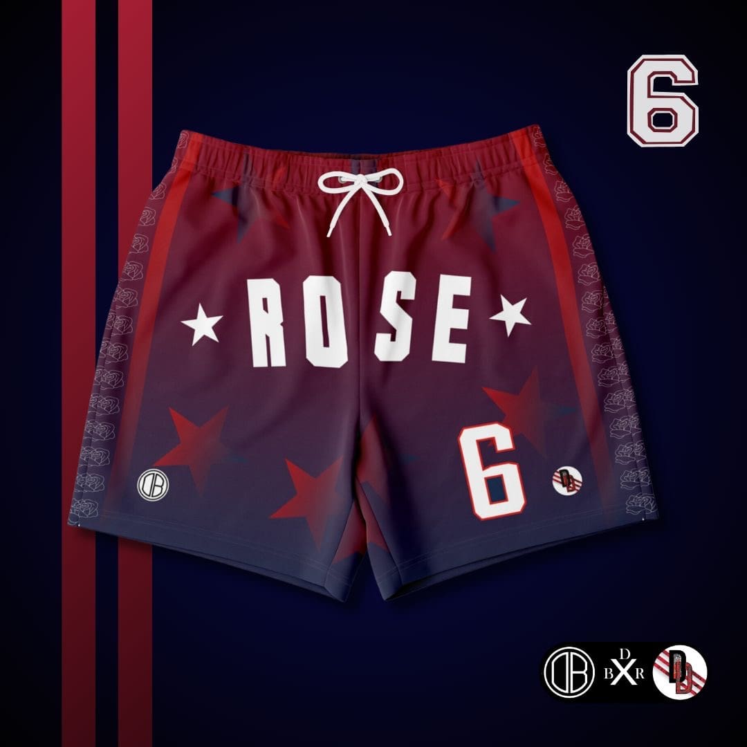 DearBBall Fashion Shorts - ROSE USA Designer Edition