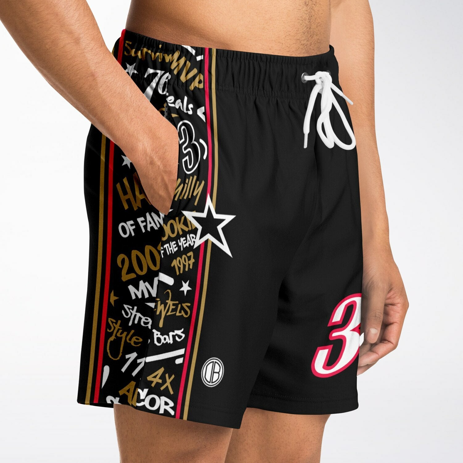 DearBBall Fashion Shorts - TheANSWER Words Matter Edition