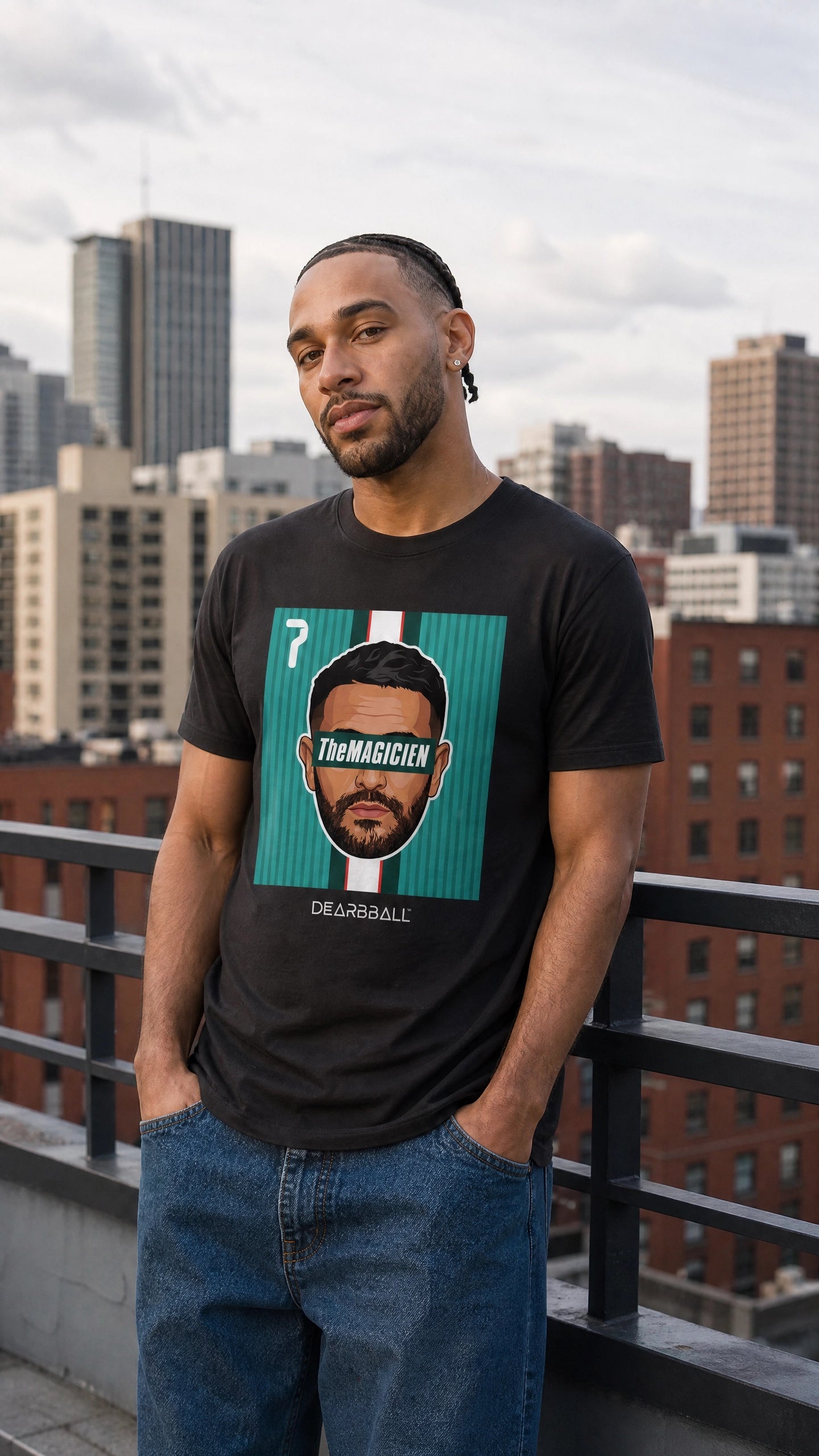 DearBBall T-Shirt - TheMAGICIEN Algeria CDM Edition