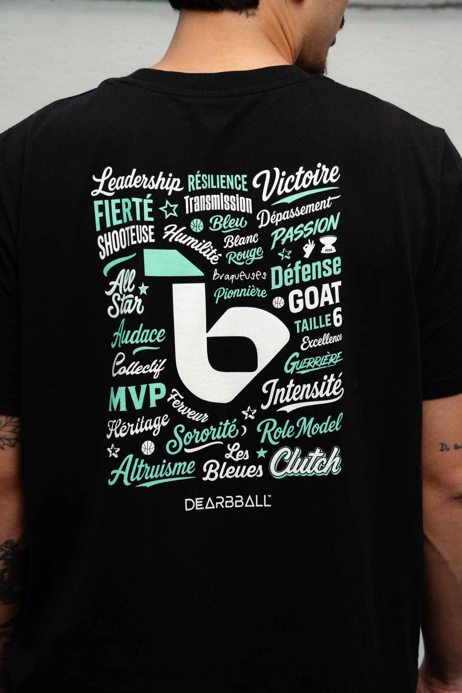 DearBBall T-Shirt Oversize Premium - Taillées pour Briller Taille6 Edition