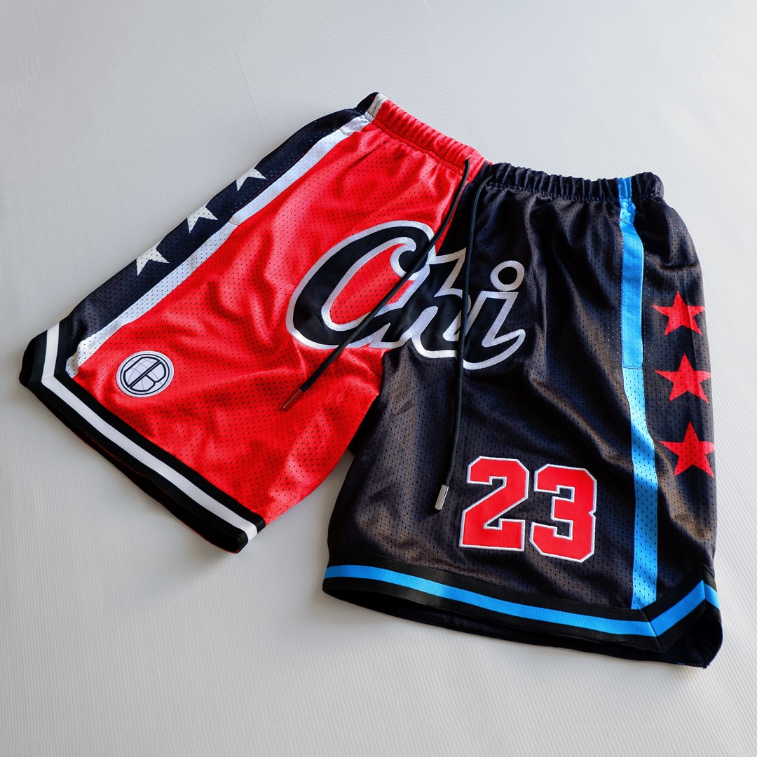 DEARBBALL CHICAGO MESH SHORTS LEGEND 23 BICOLOR LIMITED EDITION