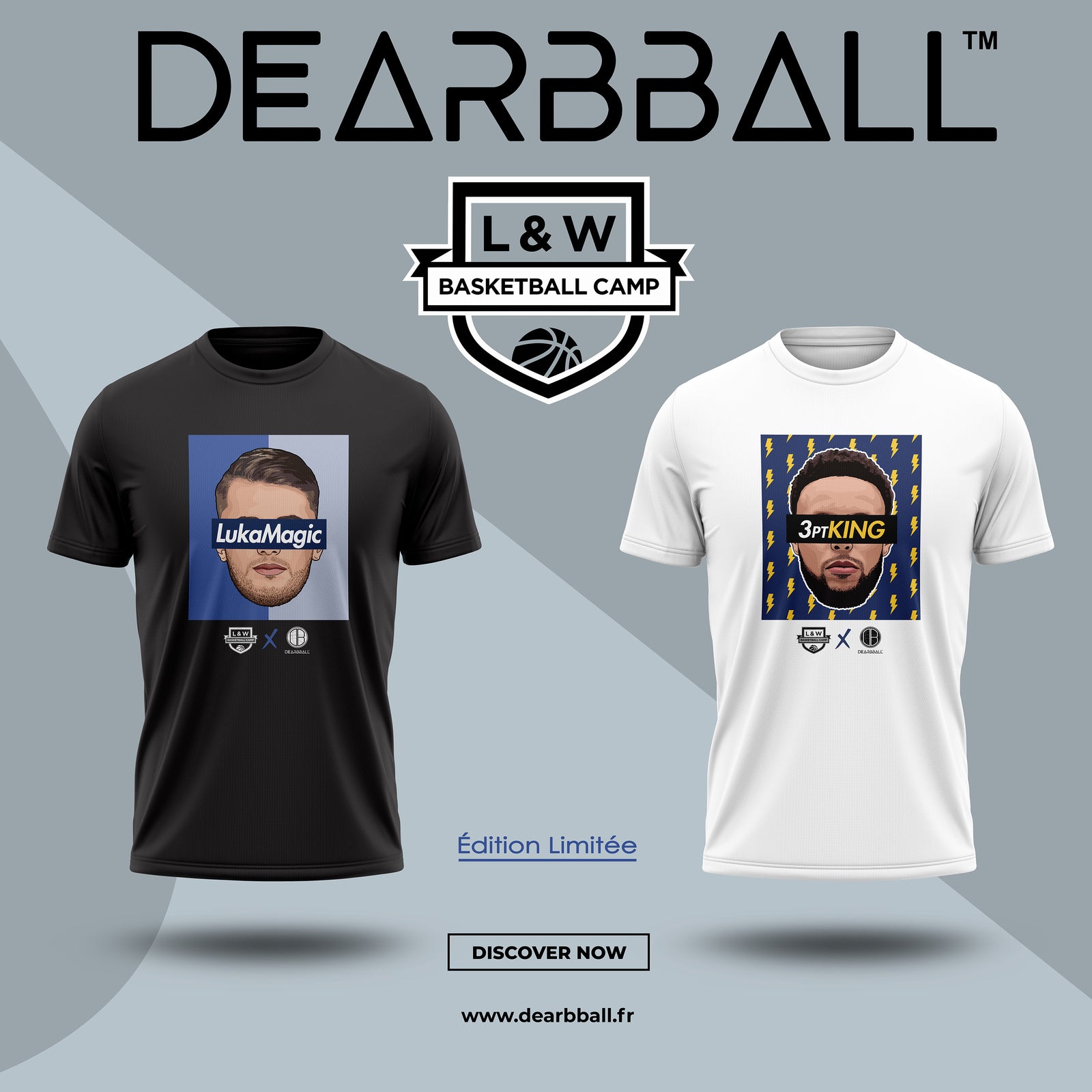 PACK 2 L&amp;W CAMP T-SHIRTS - Point Guards