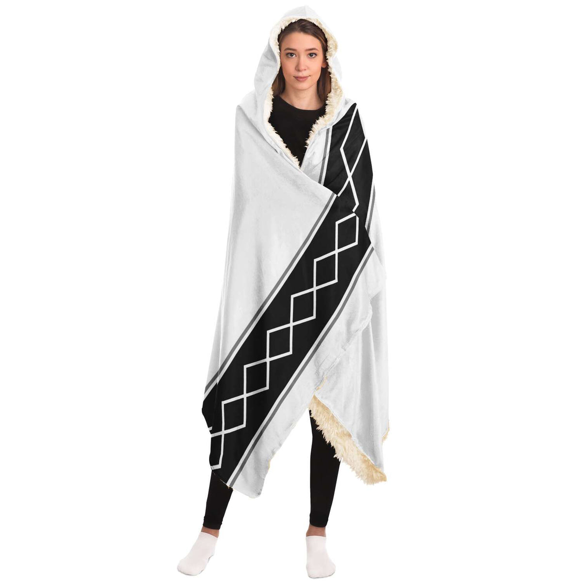 DearBBall Plaid Hoodie - Bklyn City Black &amp;amp; White 