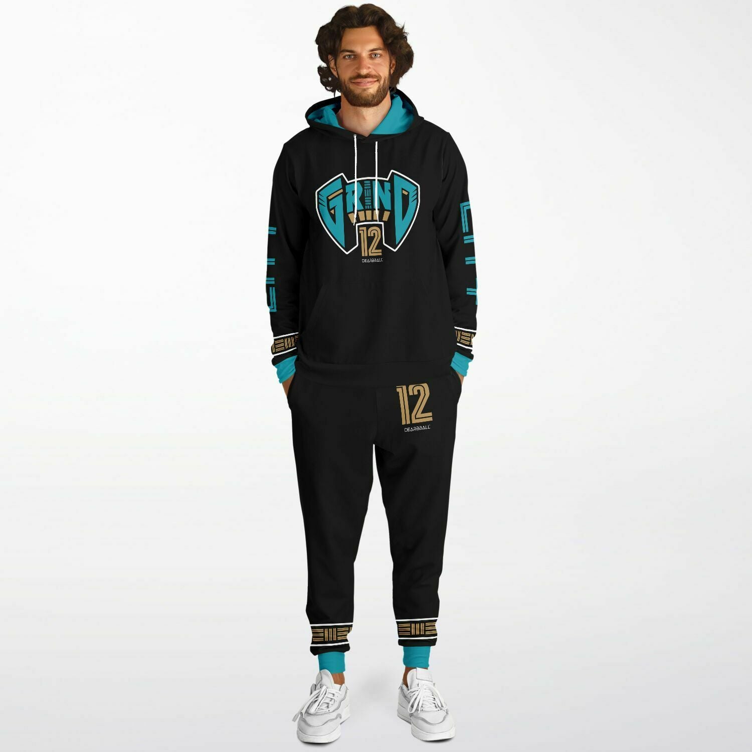 Sweat-a-capuche-Jogging-Ensemble-Ja-Morant-Memphis-Grizzlies-Dearbball-vetements-marque-france