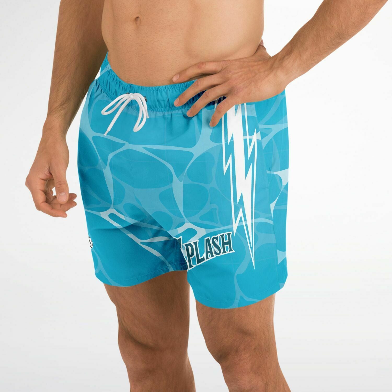 Short-de-bain-Jordan-Poole-Golden-State-Warriors-Dearbball-vetements-marque-france