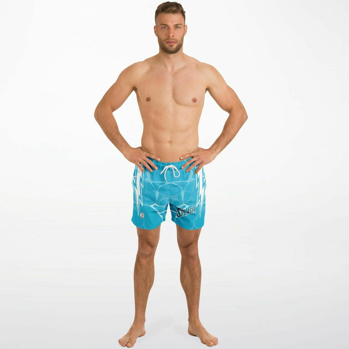 Short-de-bain-Jordan-Poole-Golden-State-Warriors-Dearbball-vetements-marque-france