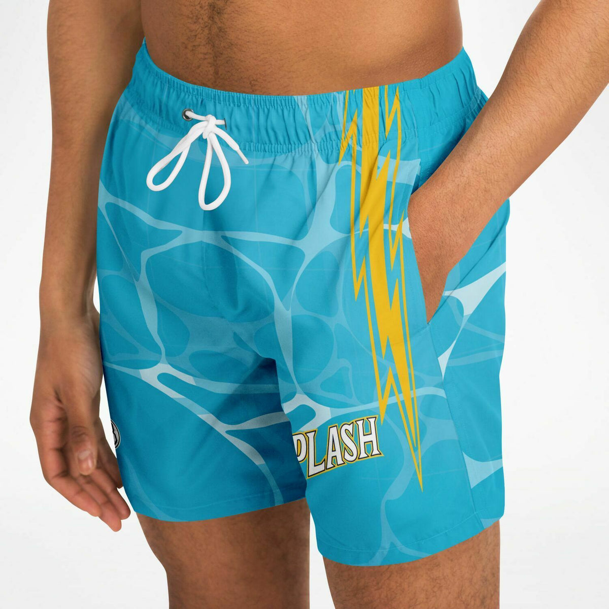 Short-de-bain-Jordan-Poole-Golden-State-Warriors-Dearbball-vetements-marque-france