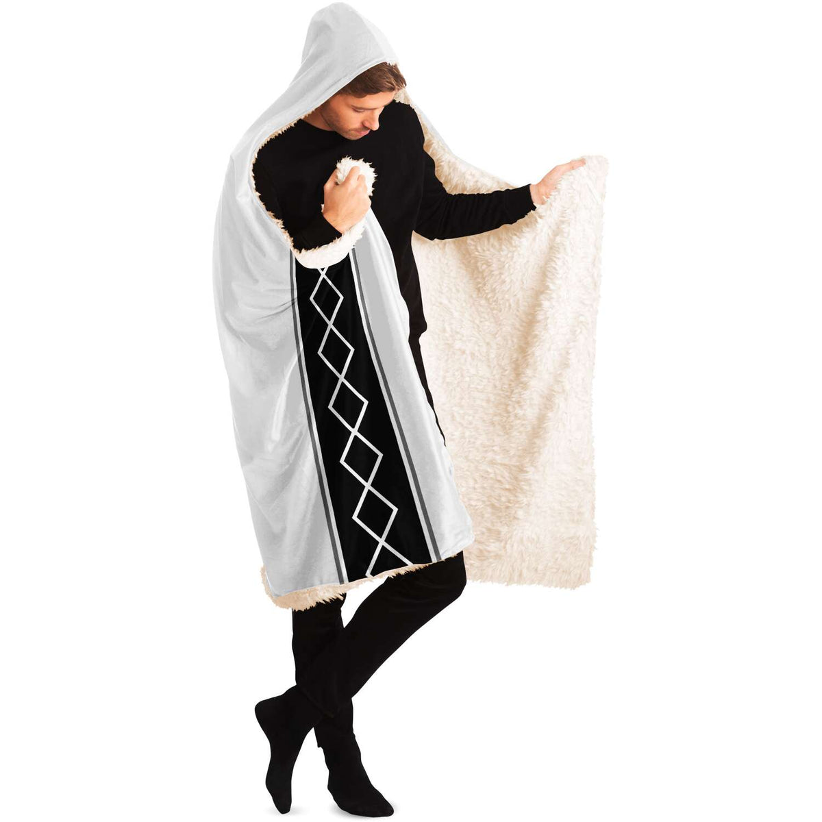 DearBBall Plaid Hoodie - Bklyn City Black &amp;amp; White 