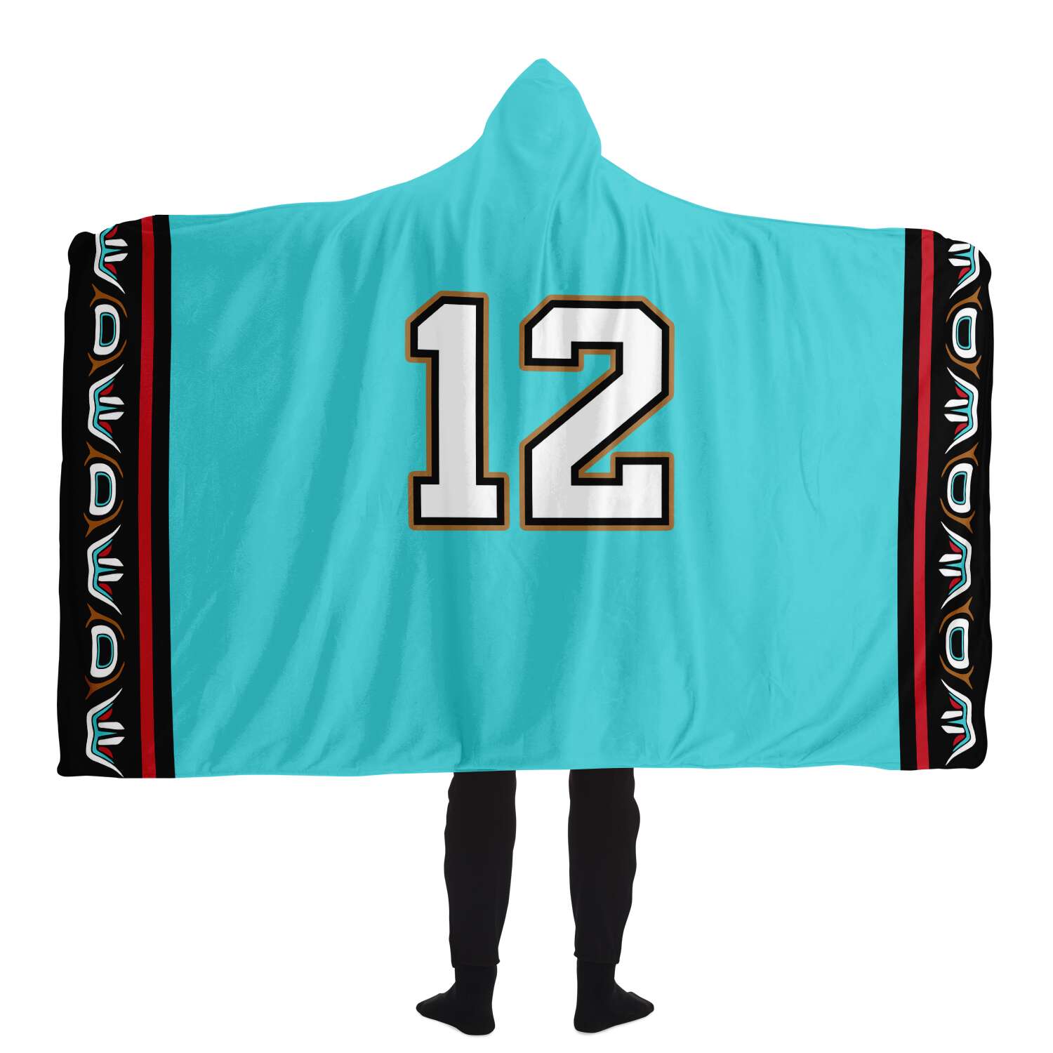Sweat-shirt com capuz xadrez DearBBall - JA 12 Vancouver