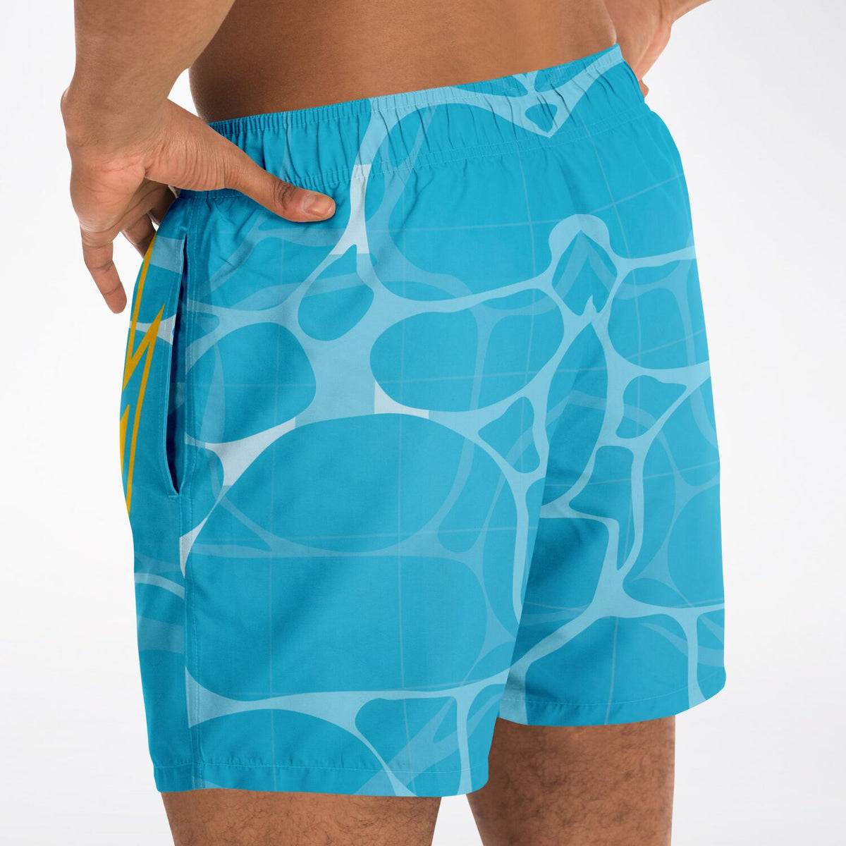 Short-de-bain-Jordan-Poole-Golden-State-Warriors-Dearbball-vetements-marque-france