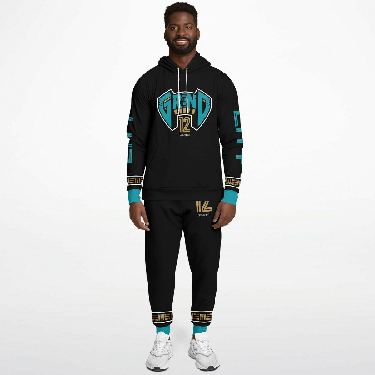Sweat-a-capuche-Jogging-Ensemble-Ja-Morant-Memphis-Grizzlies-Dearbball-vetements-marque-france