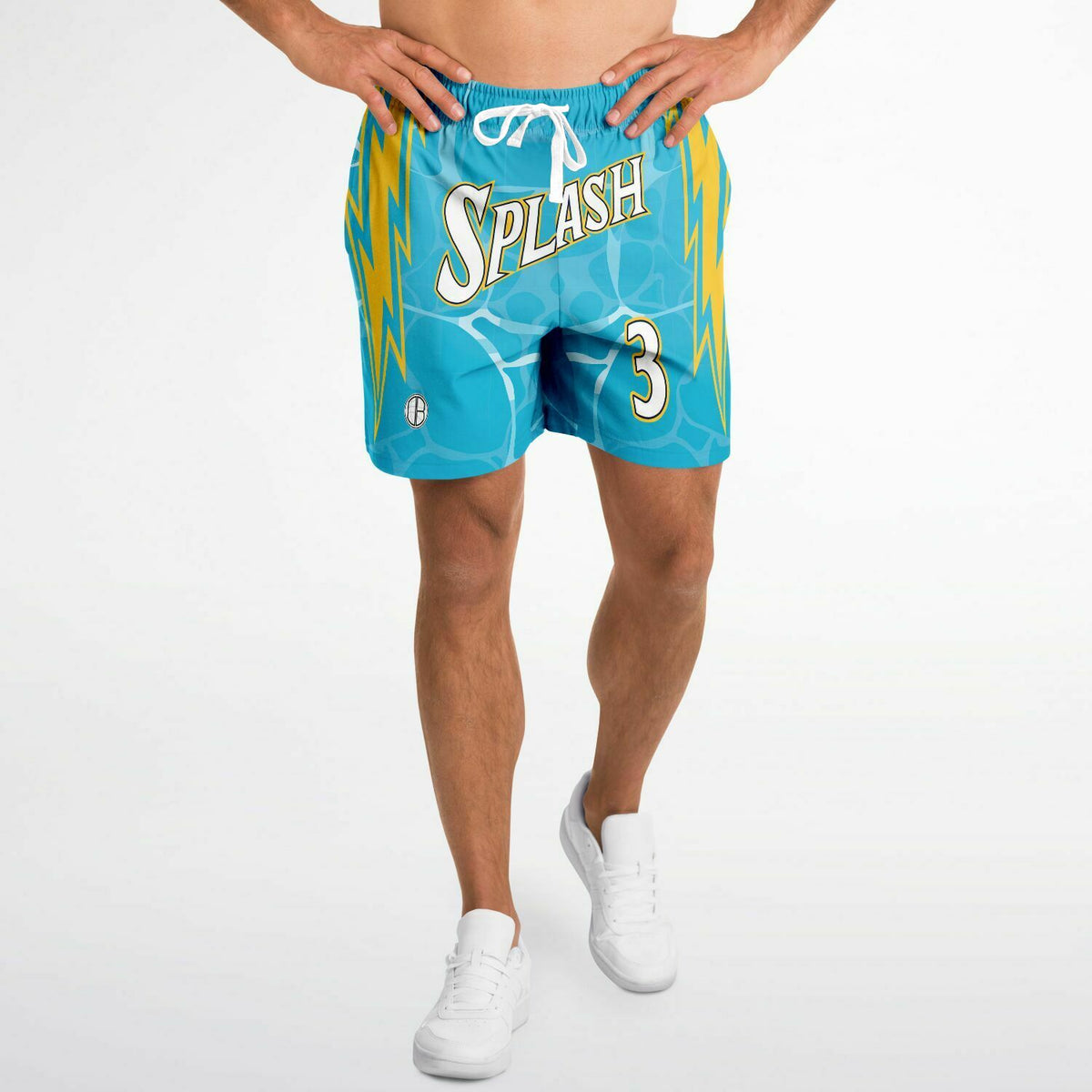 Short-de-bain-Jordan-Poole-Golden-State-Warriors-Dearbball-vetements-marque-france