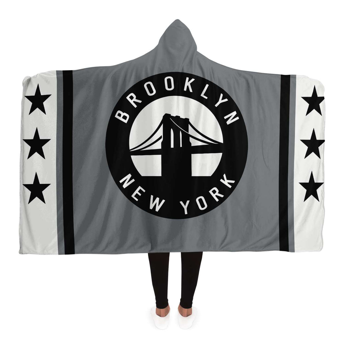 Sweat-shirt com capuz xadrez DearBBall - PONTE BROOKLYN East River