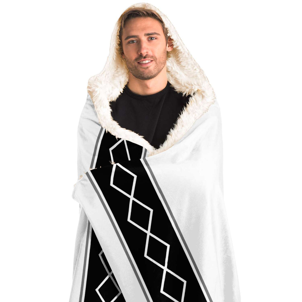 DearBBall Plaid Hoodie - Bklyn City Black &amp;amp; White 