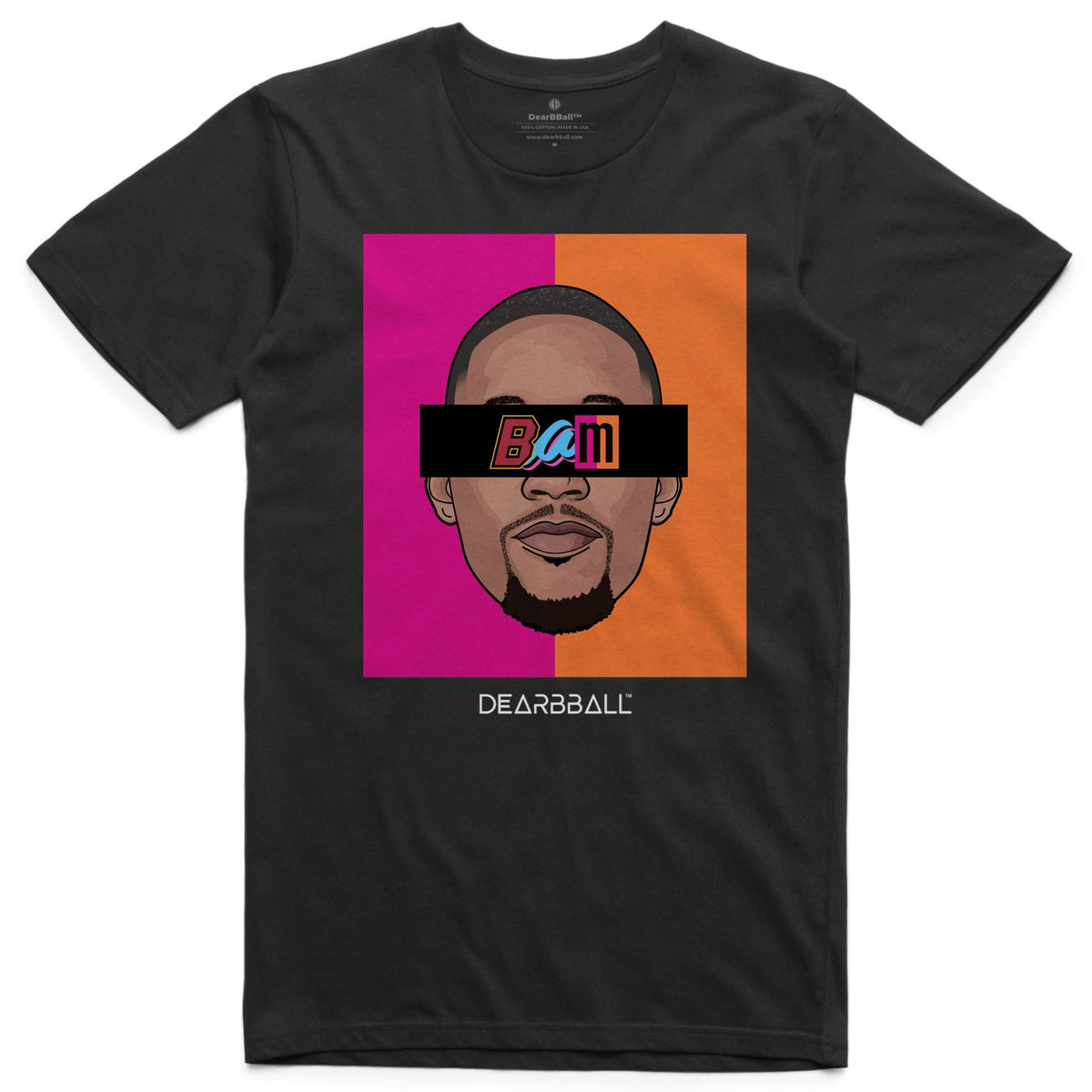T-Shirt-Bam-Adebayo-Miami-Heat-Dearbball-vetements-marque-france