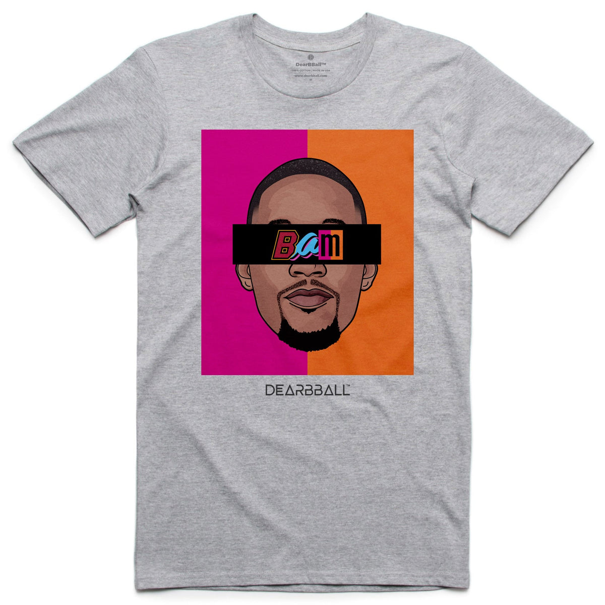T-Shirt-Bam-Adebayo-Miami-Heat-Dearbball-vetements-marque-france