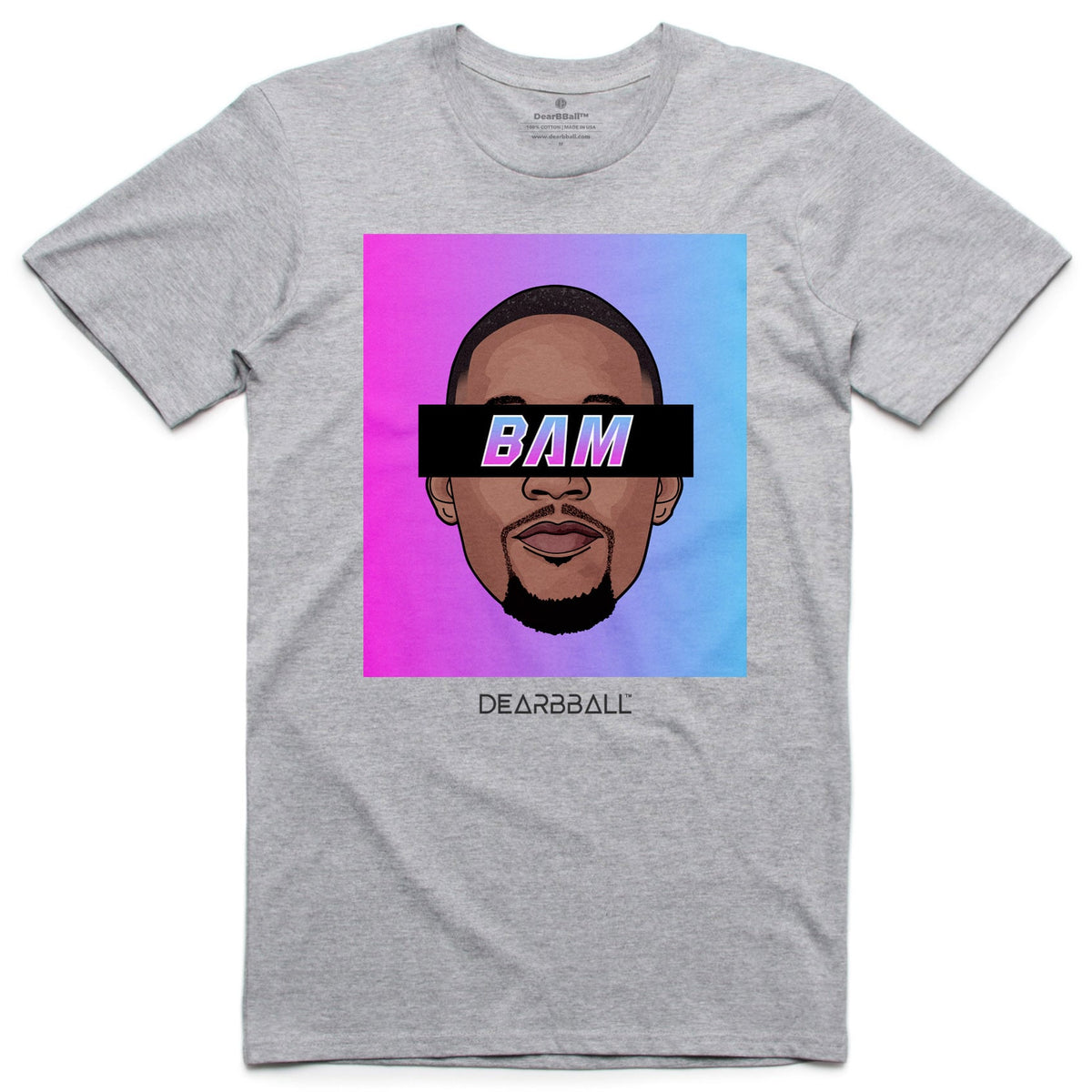 T-Shirt-Bam-Adebayo-Miami-Heat-Dearbball-vetements-marque-france