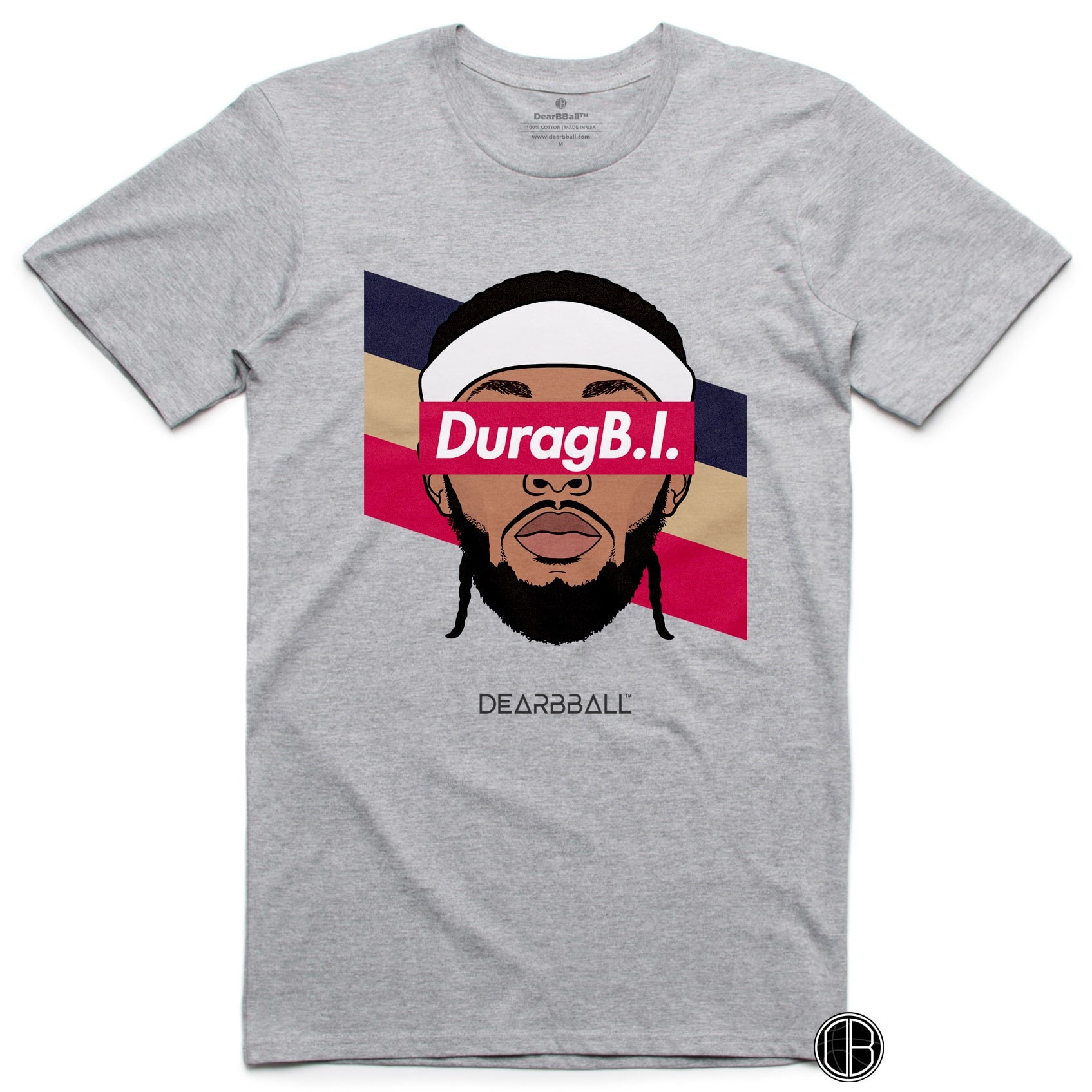 BRANDON INGRAM T-Shirt DuragB.I. Earned New Orleans Pelicans Basketball Dearbball black