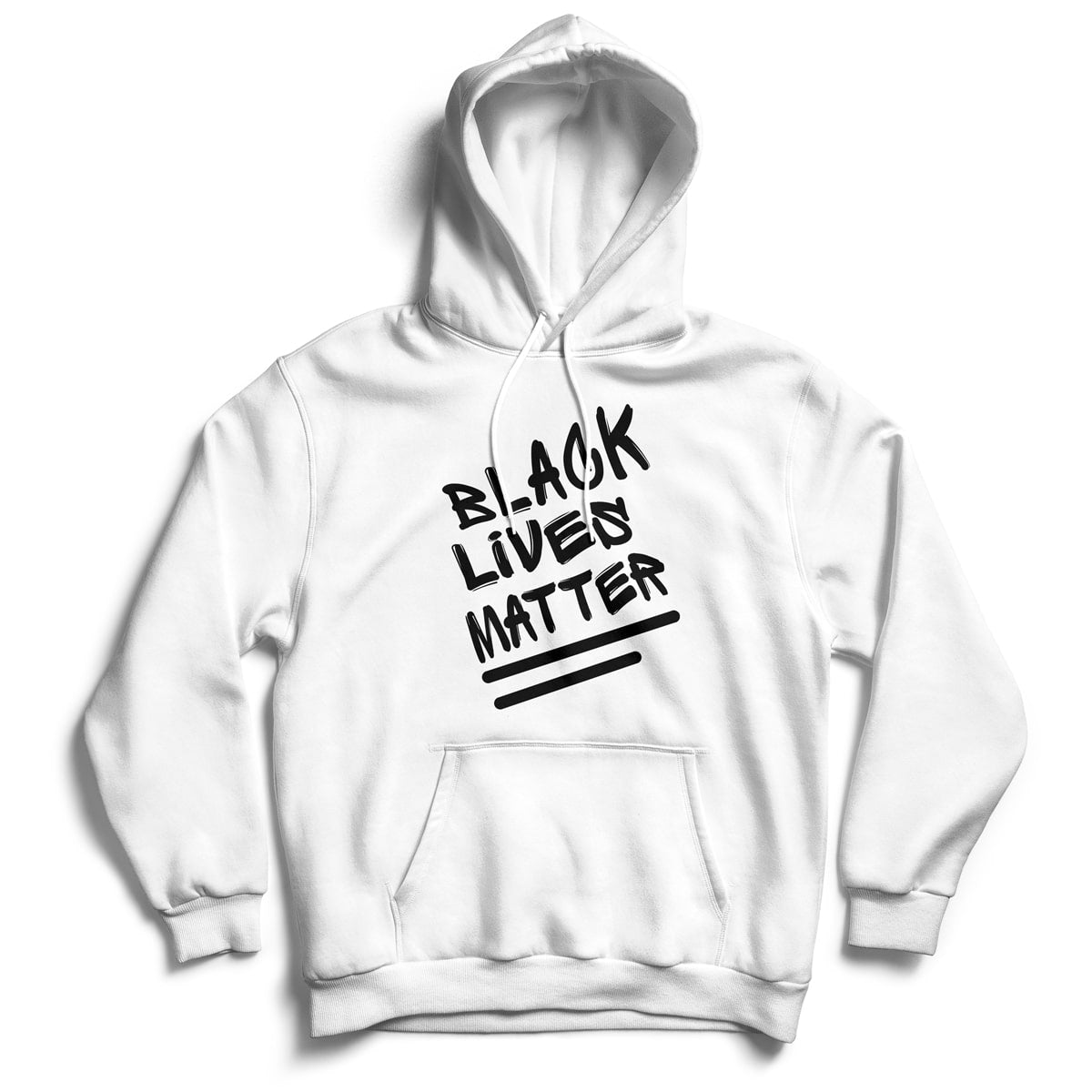 Black Lives Matter Sweat à capuche - BLM Basketball Dearbball blanc