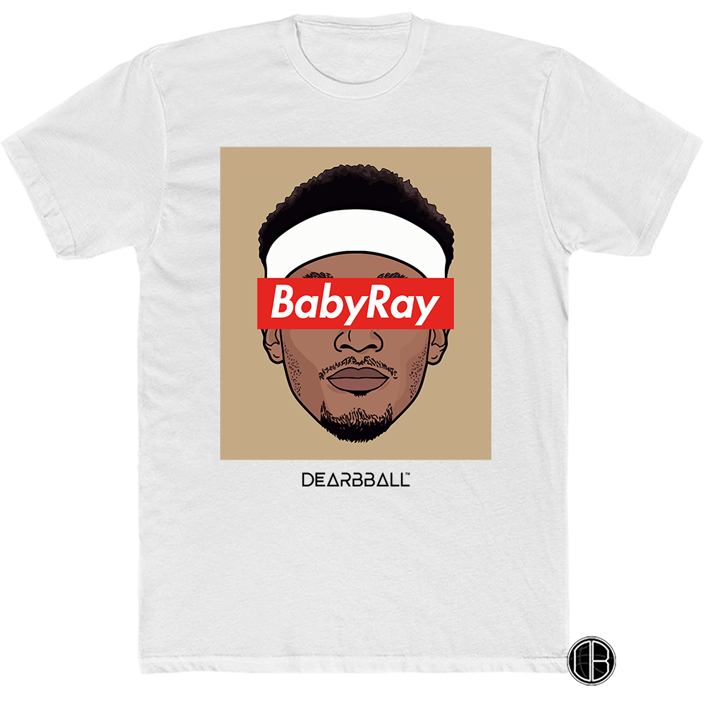 Bradley Beal T-shirt Bio - Baby Ray Washington Colors Supremacy Washington Wizards Basketball Dearbball blanc