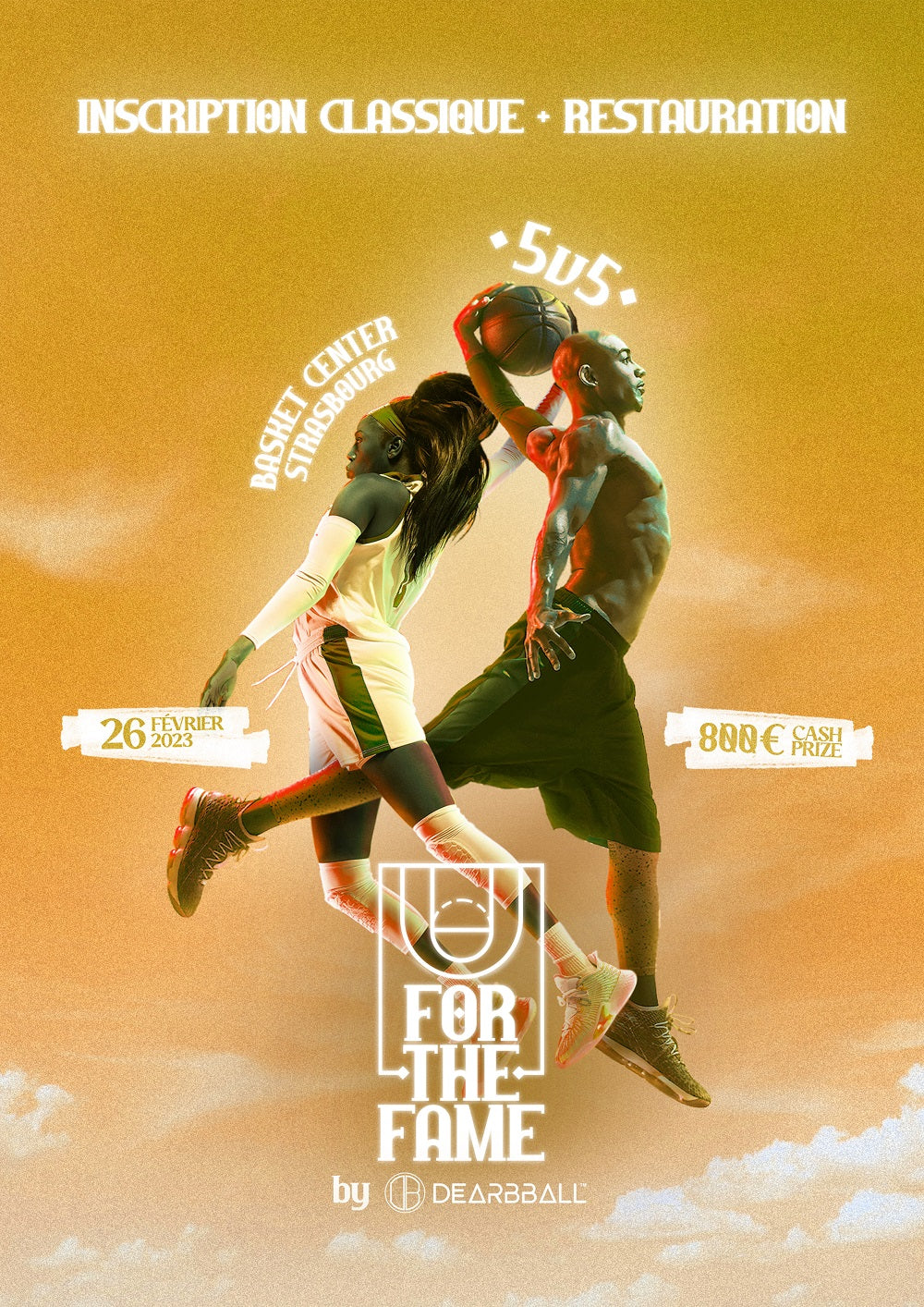 Tournoi For The Fame - 26 février 2023 au Basket Center