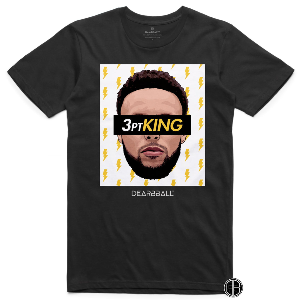 DearBBall T-Shirt - 3pt King Lightning Edition
