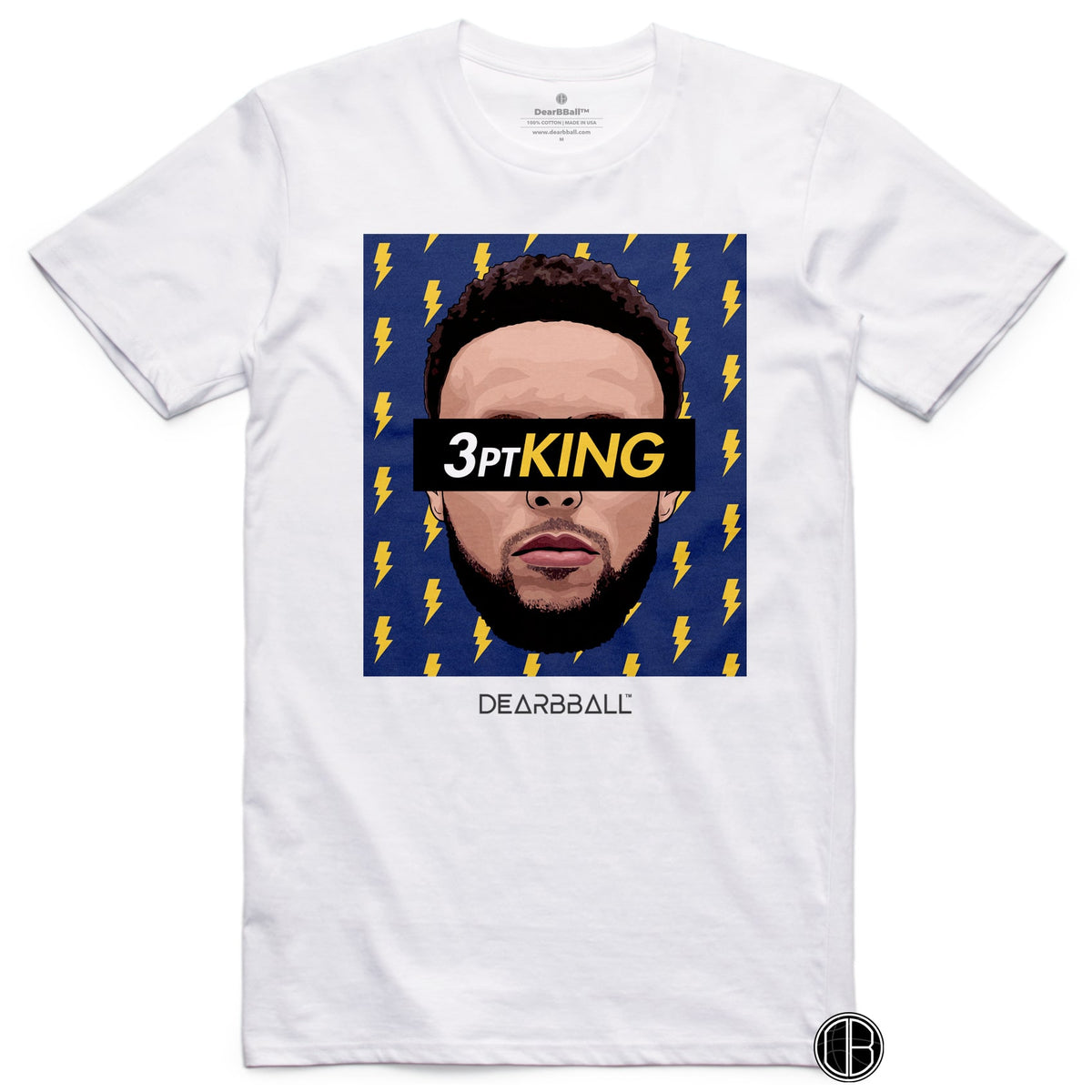 DearBBall T-Shirt - 3pt King Lightning Edition