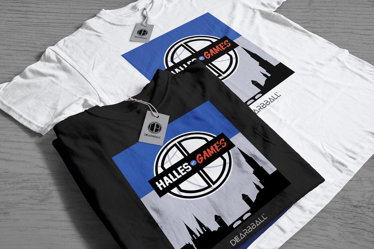 DearBBall T-Shirt - Halles Of Games Strasbourg Limited Edition