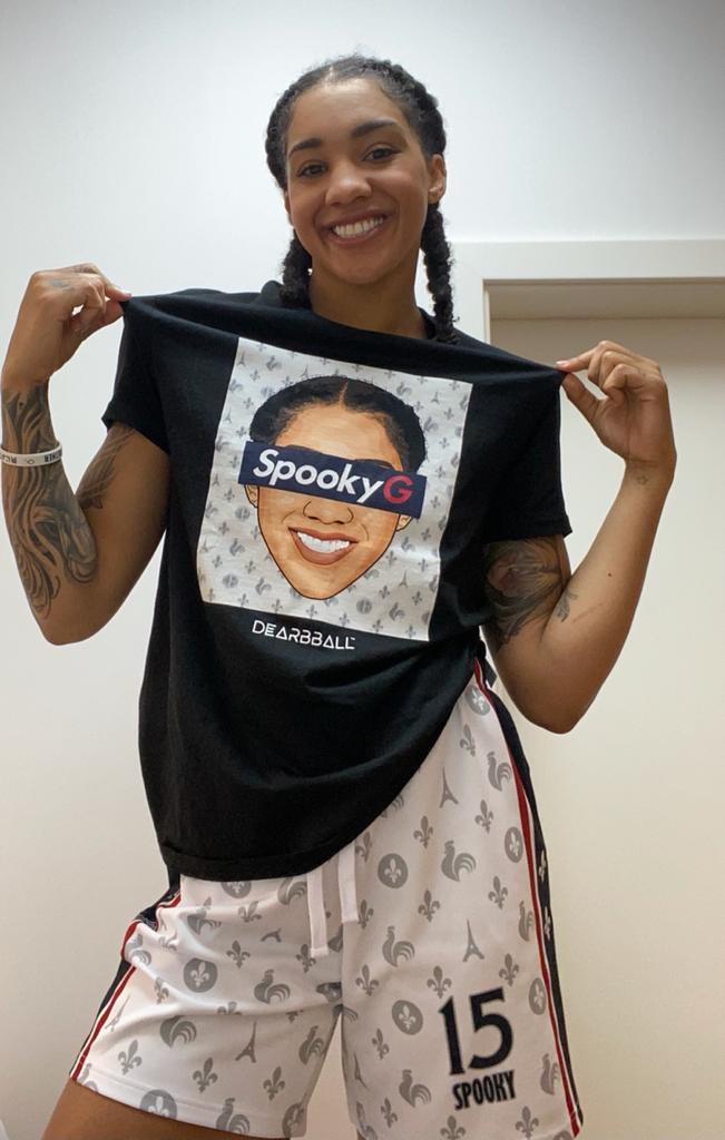 Short-Gabby-Williams-Equipe-de-France-Dearbball-vetements-marque-france