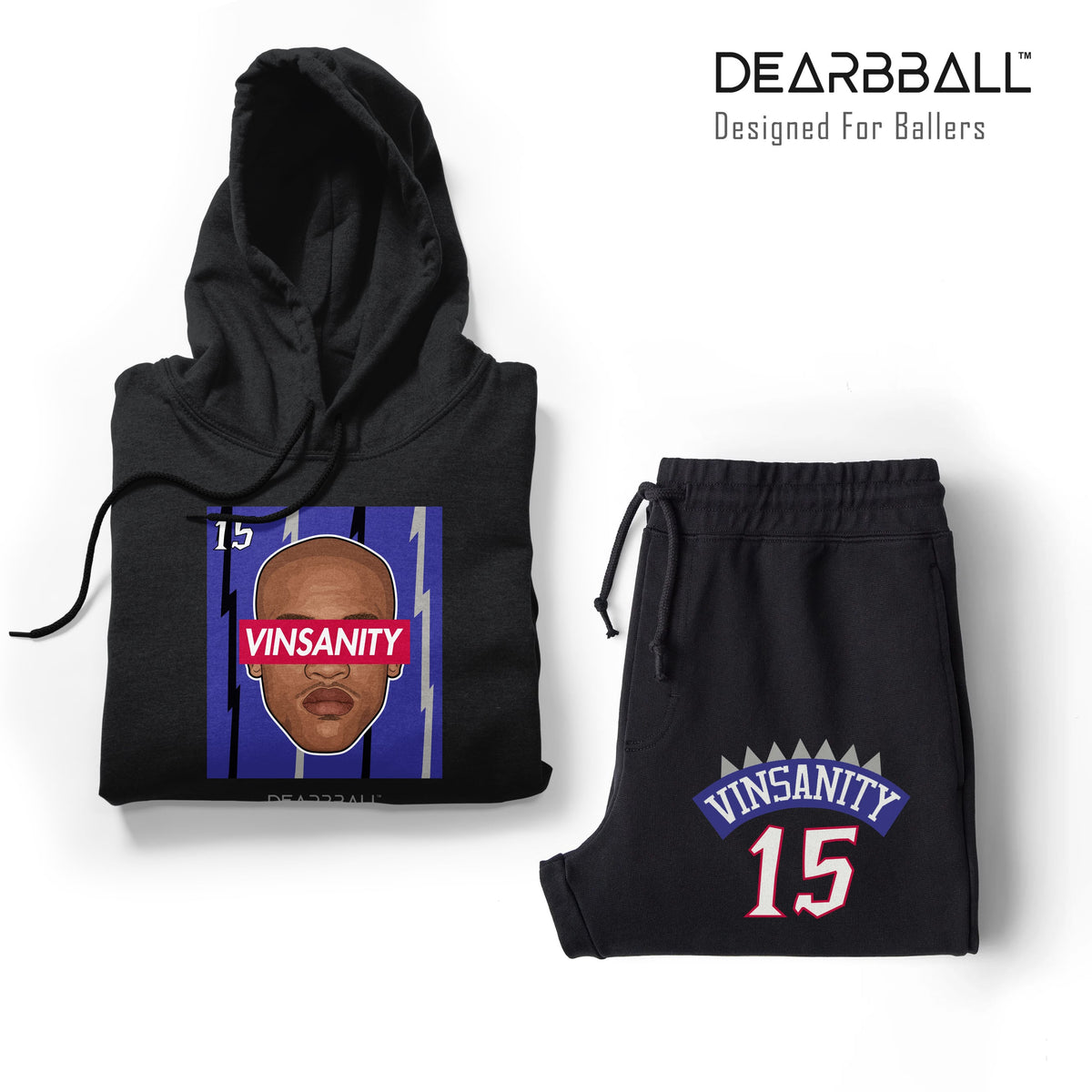Sweat-a-capuche-Jogging-Ensemble-Vince-Carter-Toronto-Raptors-Dearbball-vetements-marque-france