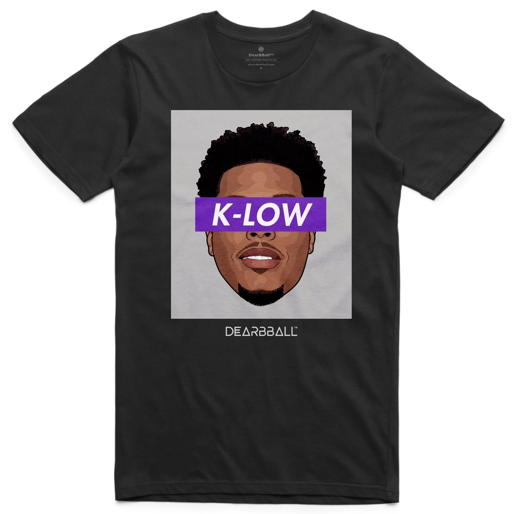 Kyle Lowry T-Shirt Bio - K-Low Grey Supremacy Toronto Raptors Basketball Dearbball blanc